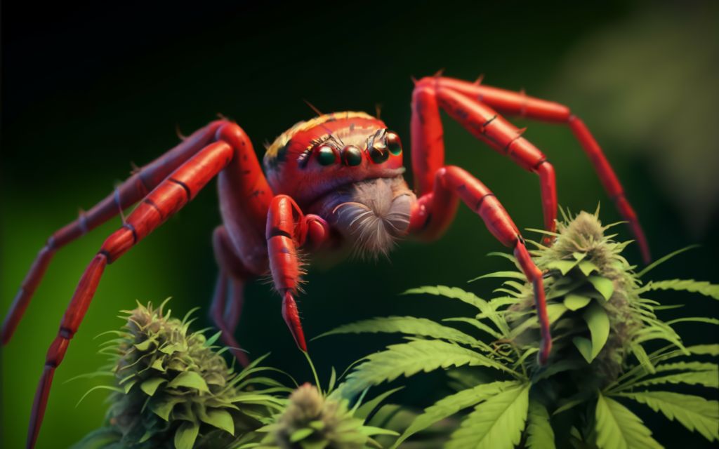 Problèmes d'Araignées Rouges dans la Culture de Cannabis