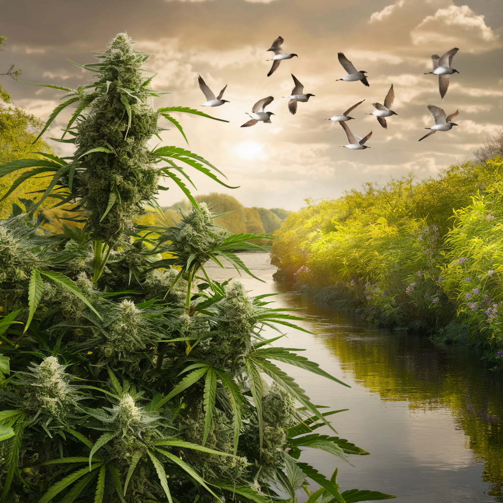 Récolte du Cannabis au Printemp