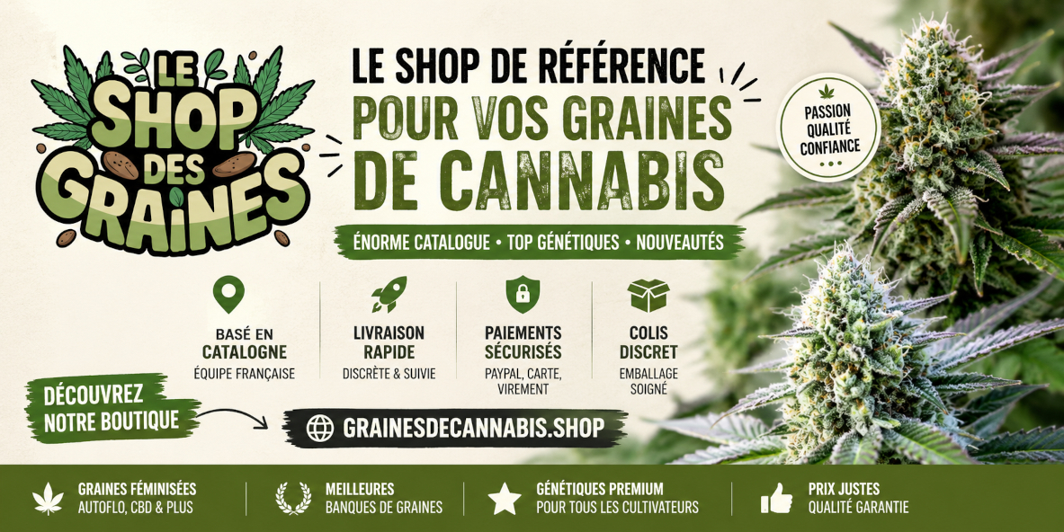 SHOP GRAINES DE CANNABIS